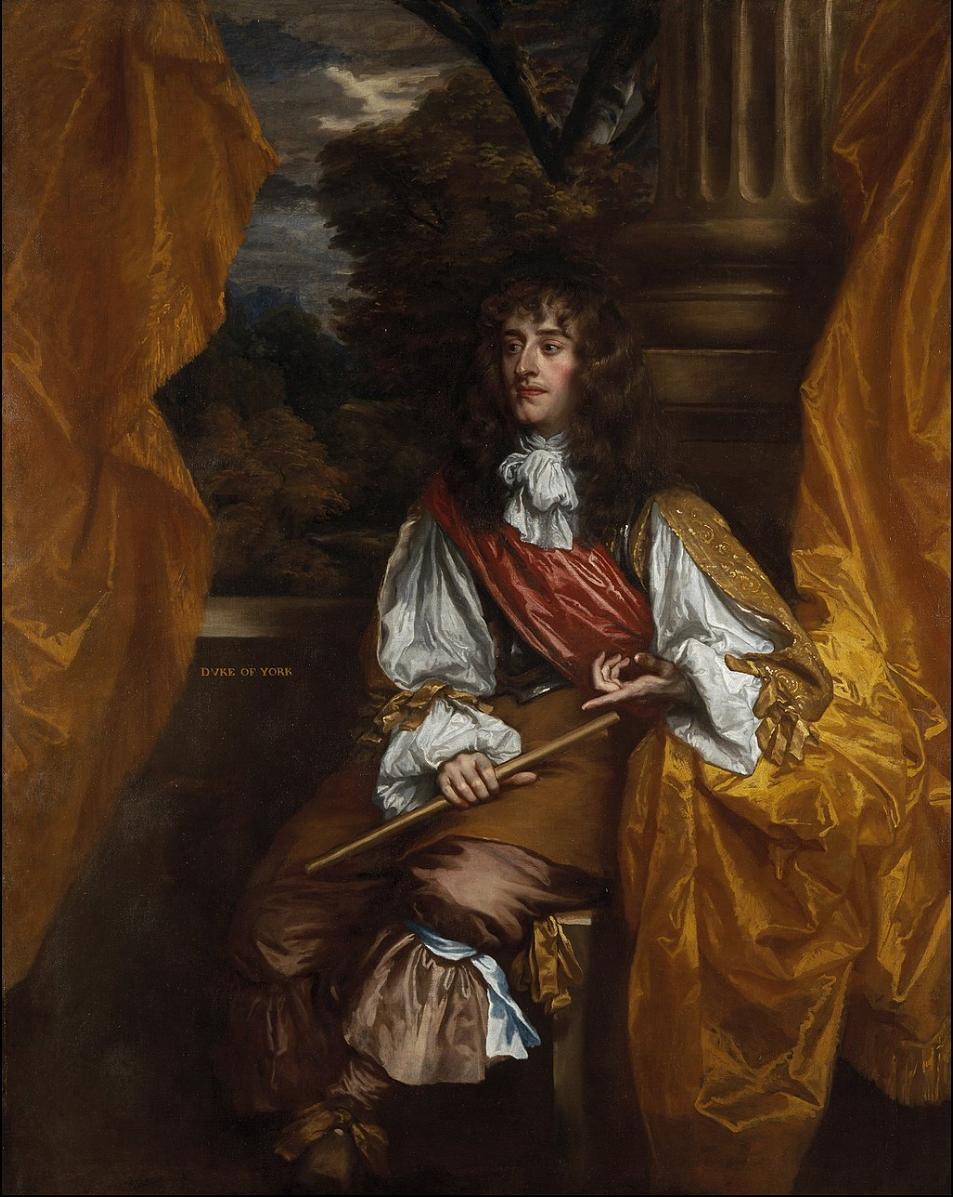 James VII and II, Duke of York, 1661, Peter Lely