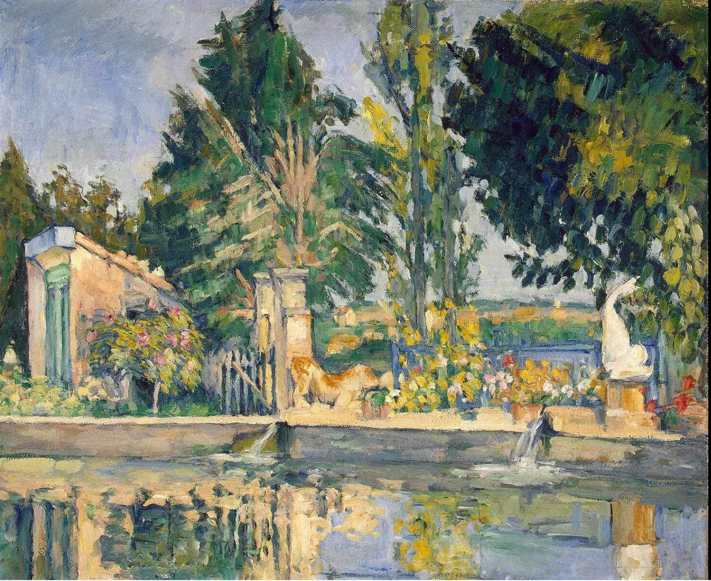 Jas de Bouffan, 1876, Paul Cézanne