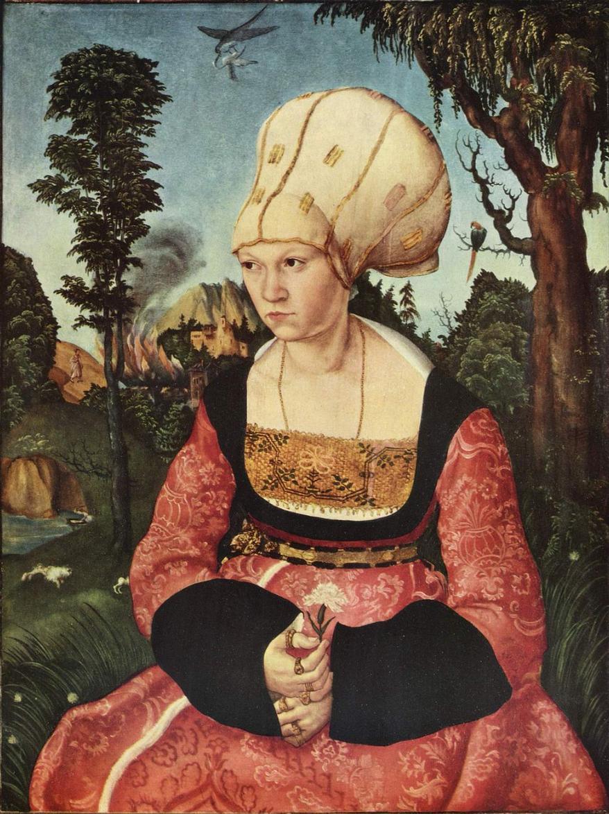Johannes Cuspinian's wife, 1502, Lucas Cranach the Elder