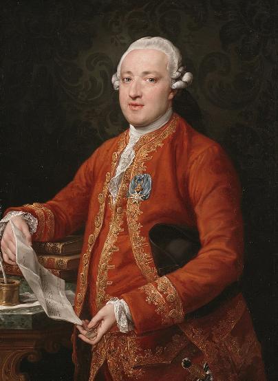 José Moñino, 1st Count of Floridablanca,  Pompeo Batoni，