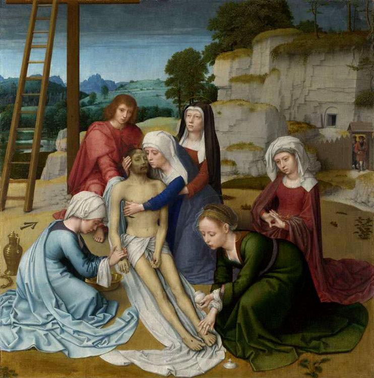 Lamentation,Gerard David,63x62.1cm