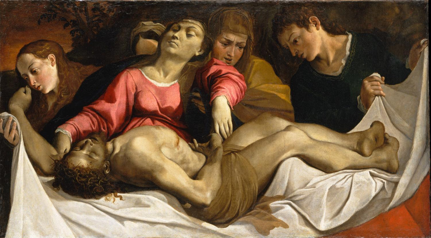 Lamentation of Christ (ca. 1582), Ludovico Carracci