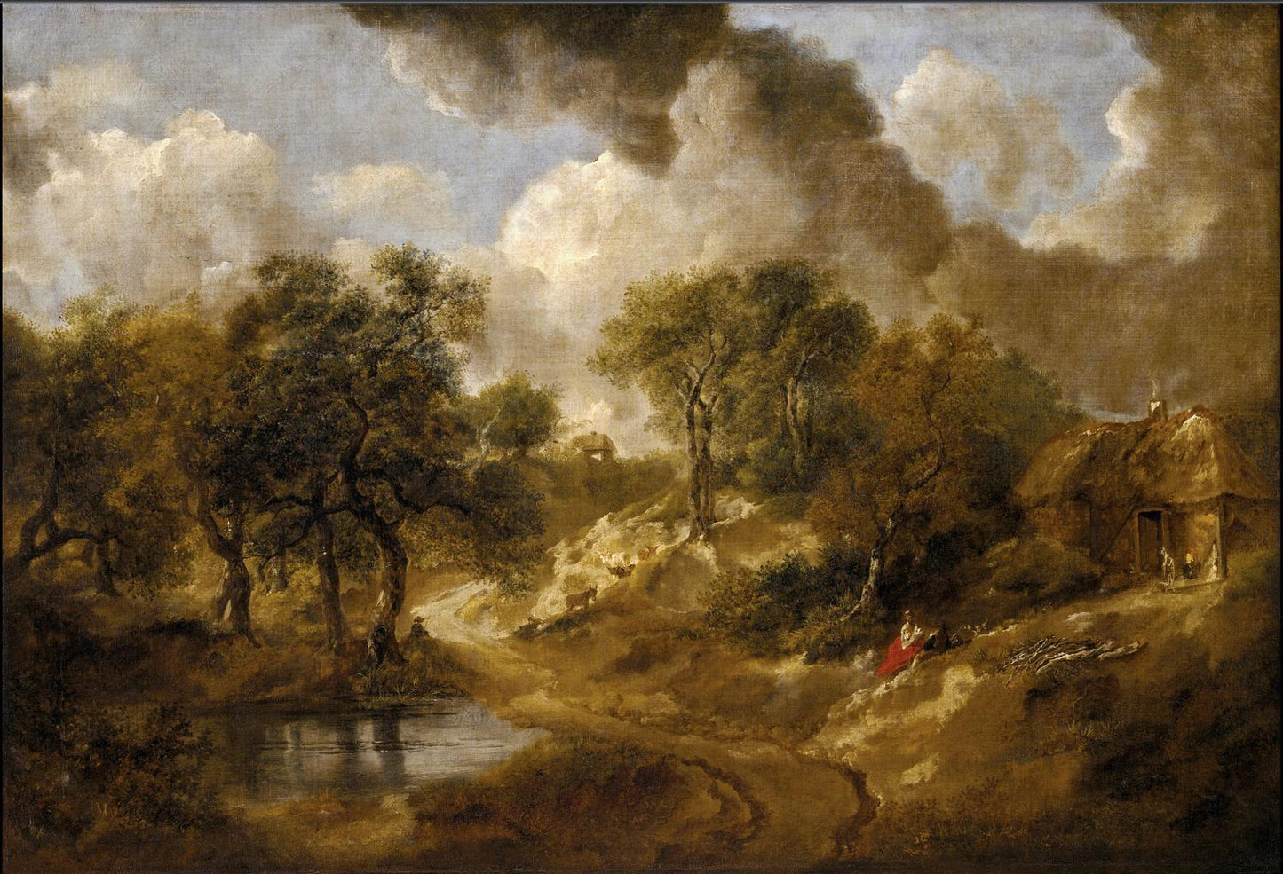 Landscape in Suffolk (1748), Thomas Gainsborough