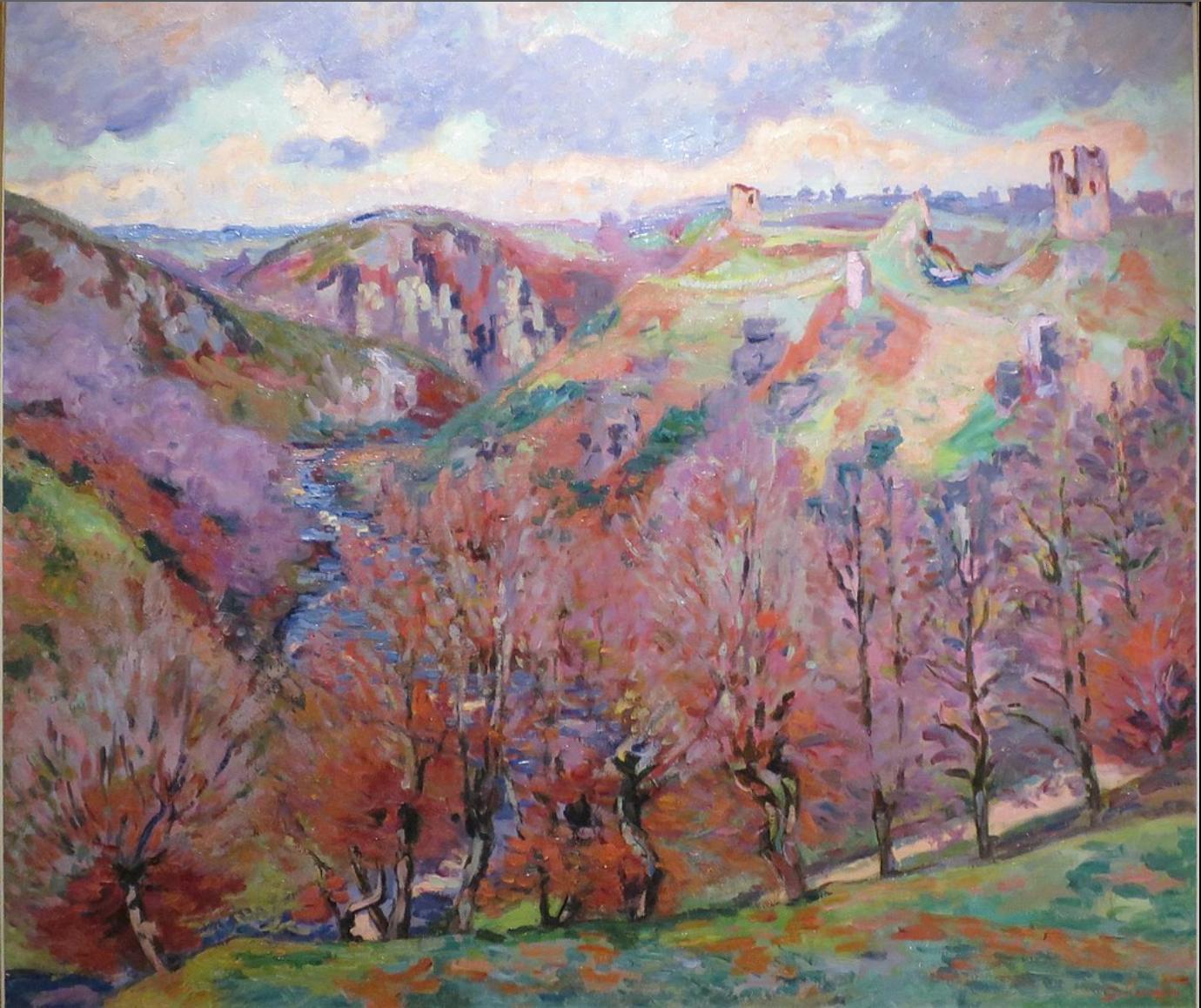 Landscape with Ruins, 1897, Armand Guillaumin
