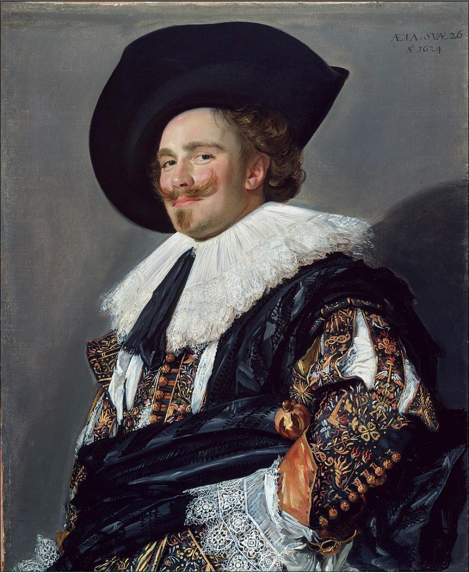 Laughing Cavalier, 1624, Jacob Philipp Hackert
