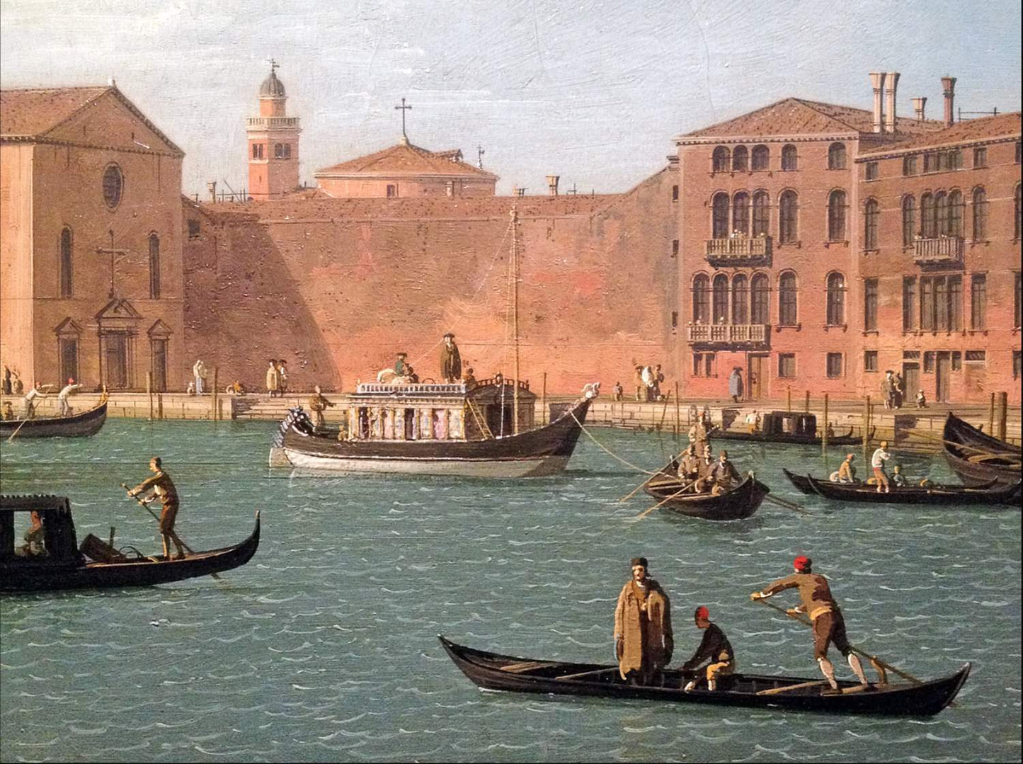 Le Burchiello à Venise, Canaletto