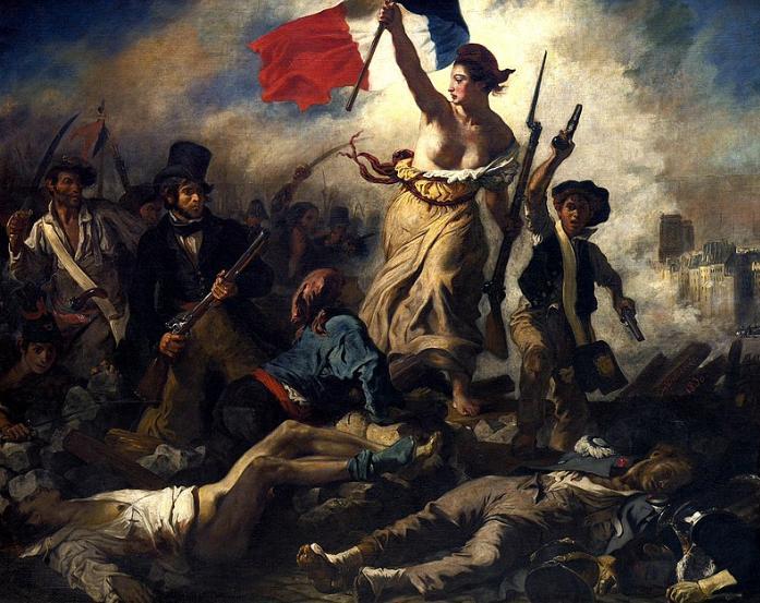 Liberty Leading the People， Eugène Delacroix