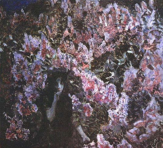 Lilacs,Mikhail Vrubel,50x50cm