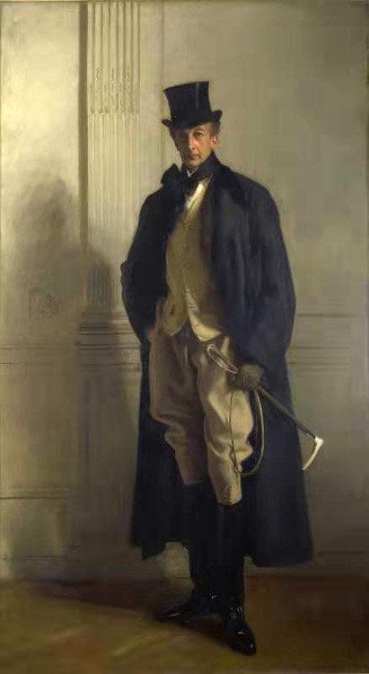 Lord Ribblesdale,John Singer Sargent,60x33cm