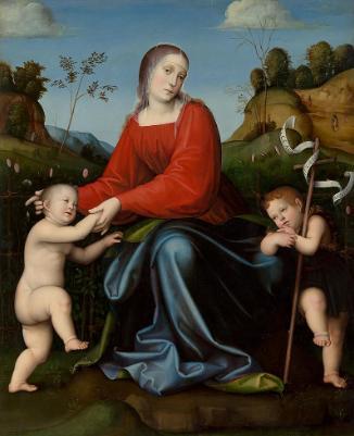 Madonna，  Francesco Francia