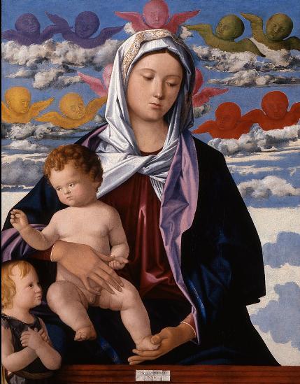 Madonna and Child with the Infant St. John the Baptist, Giovanni Bellini