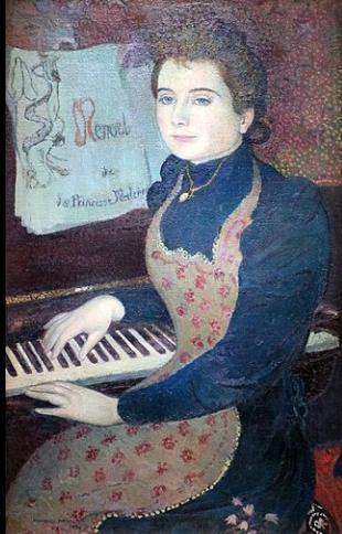 Marthe at the Piano ,   Maurice Denis