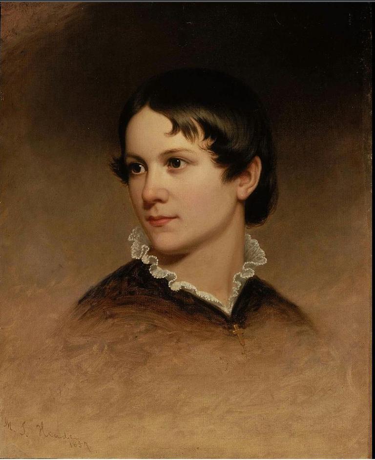 Mary Rebecca Clark, 1857, Martin Johnson Heade