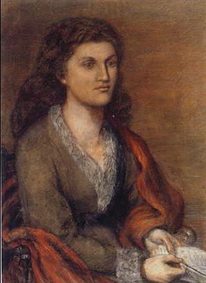 Mathilde Blind by Lucy Madox Brown， Lucy Madox Brown
