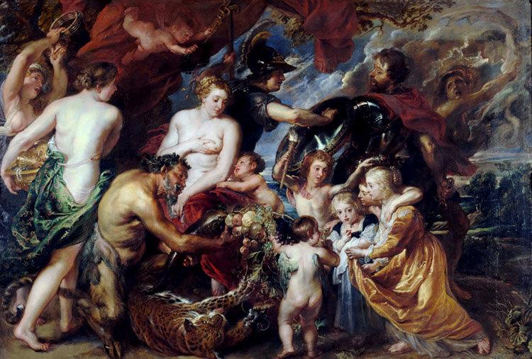 Minerva Protects Pax from Mars,Peter Paul Rubens,60x40cm