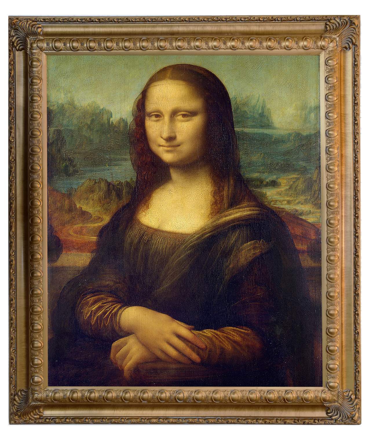 Mona Lisa, After Leonardo da Vinci 50x60 cm