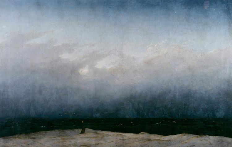 Monk by the Sea,J. M. W. Turner,60x38cm