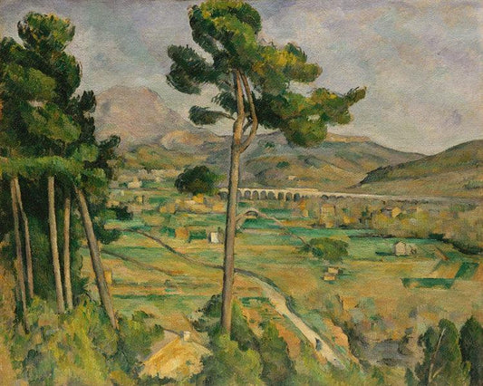 Mont Sainte-Victoire,Paul Cezanne,50x40cm