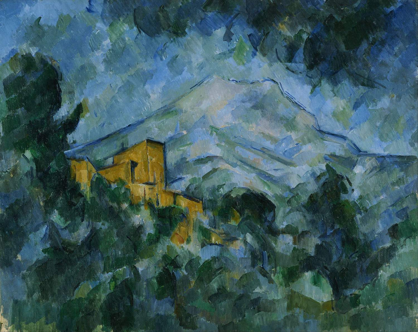 Mont Sainte-Victoire and Château Noir 1904–05, Paul Cézanne