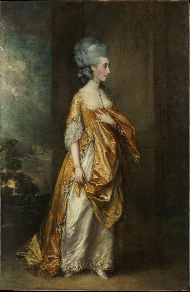 Mrs. Grace Dalrymple Elliott, (1778), Thomas Gainsborough