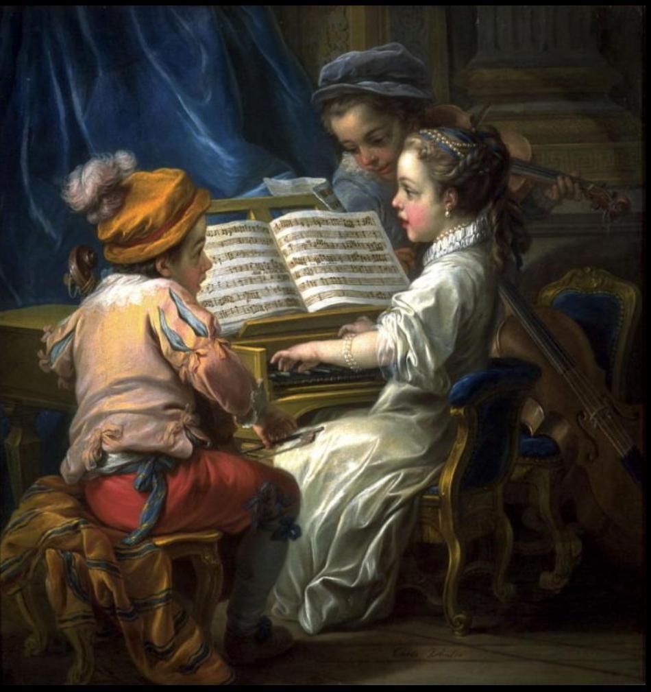Music, 1752-1753, Charles-André van Loo