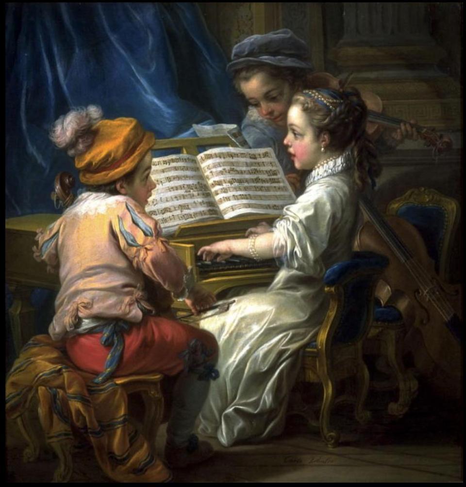 Music, 1752-1753, Charles-André van Loo