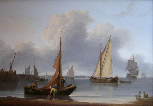 Nederlandse kust-scene,William Anderson,1757-1837