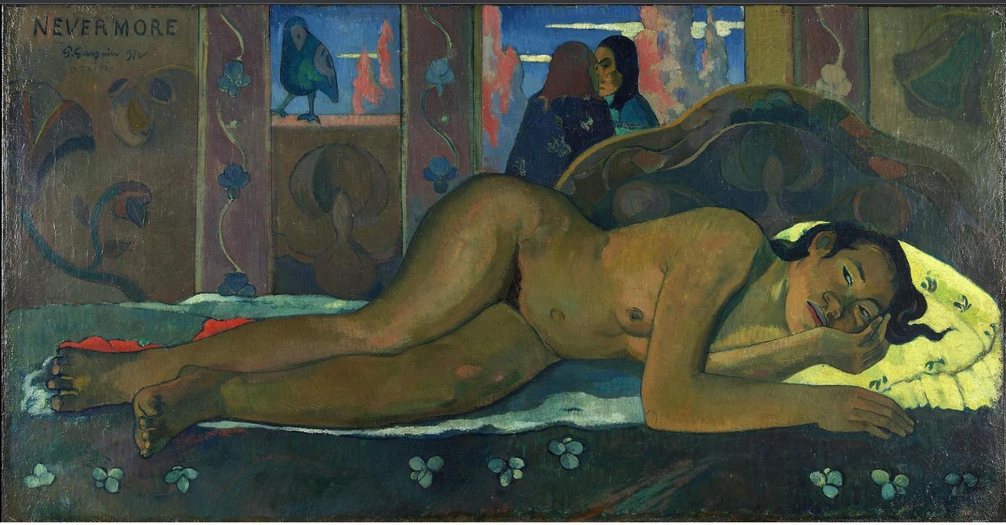 Nevermore (O Taiti), 1897, Paul Gauguin