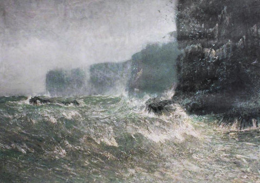 North-Eastern Gale, oil painting, date unknown , Robert Weir Allan