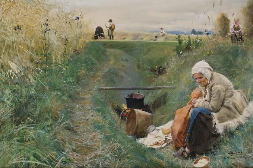 Our Daily Bread, 1886, Nationalmuseum, Stockholm Anders Zorn