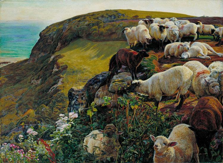 Our English Coasts,William Holman Hunt,43.2x58.2cm