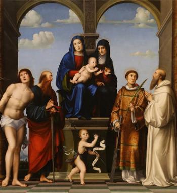Pala Buonvisi 1510-12, London, Vienna, Francesco Francia