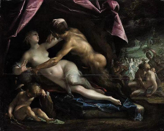 Pan and Selene,HANS VON AACHEN