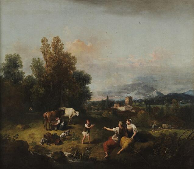 Pastorale. c. 1755.. Francesco Zuccarelli
