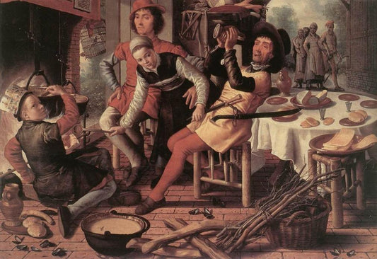 Peasants by the Hearth,  Pieter Aertsen