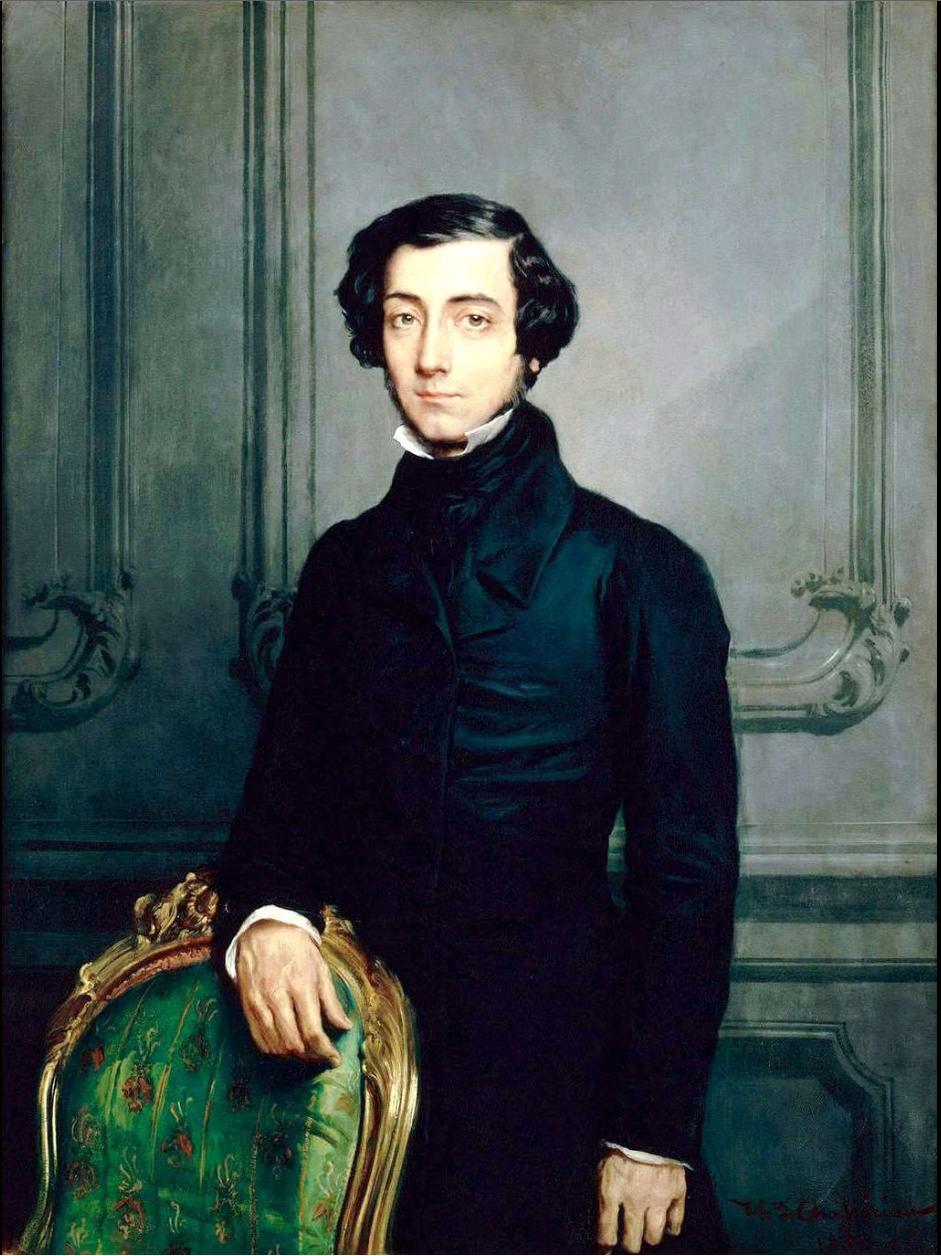 Portrait d'Alexis de Tocqueville, 1850, Théodore Chassériau