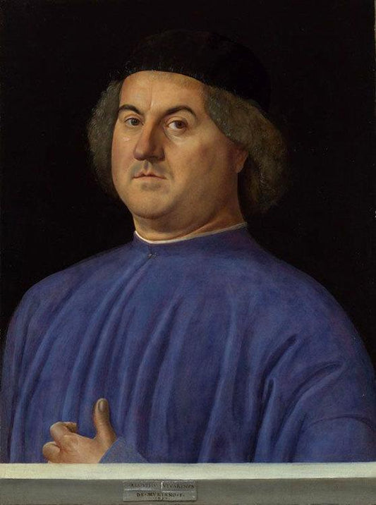 Portrait of A Man,Alvise Vivarini,62.2x47cm