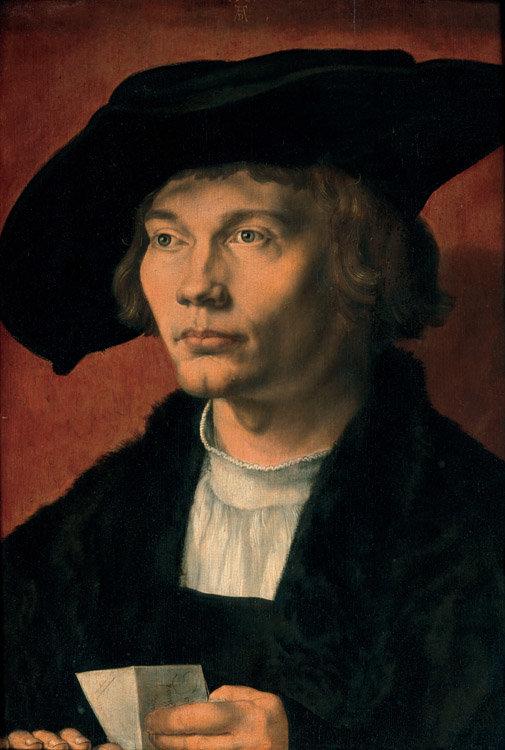 Portrait of Bernhard von Reesen,Albrecht Durer,45.5x31.5cm
