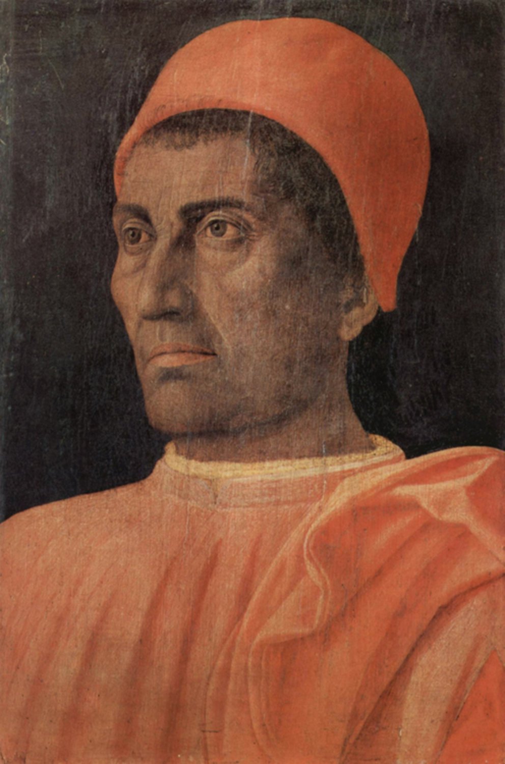 Portrait of Carlo de Medici,Andrea Mantegna,40.6x29.5cm