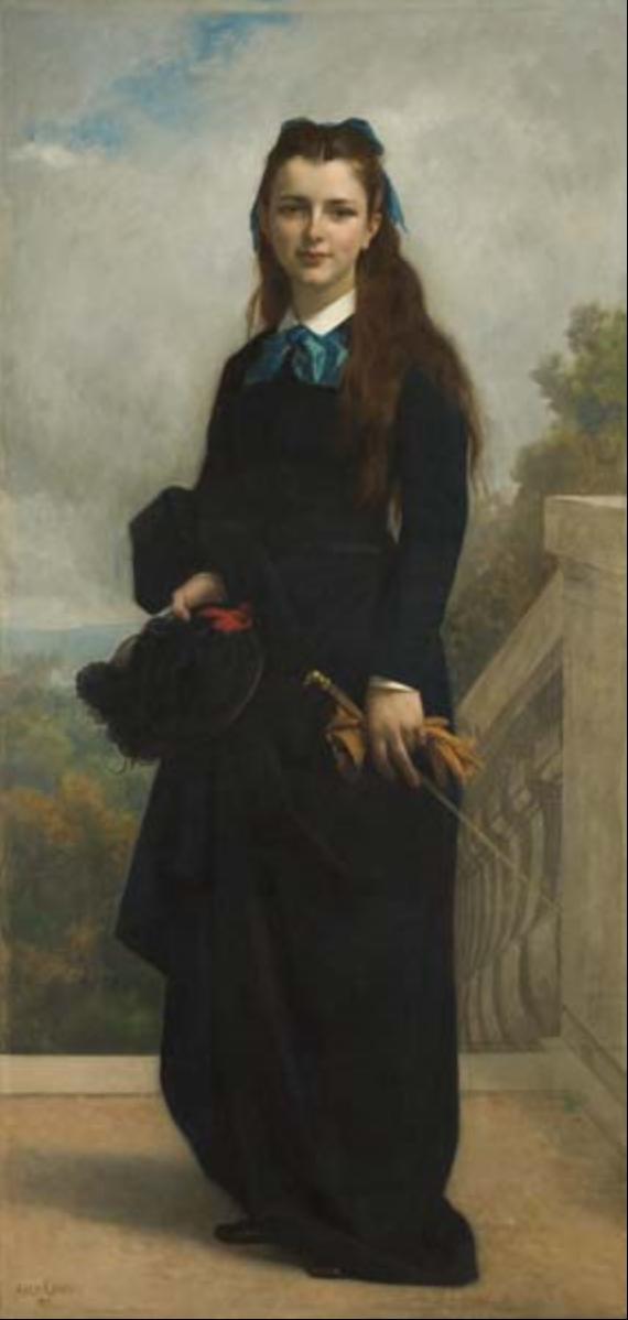 Portrait of Cornelia Lyman Warren (1871), Alexandre Cabanel