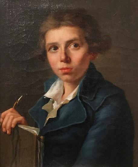 Portrait of David as a youth, Jacques-Louis David
