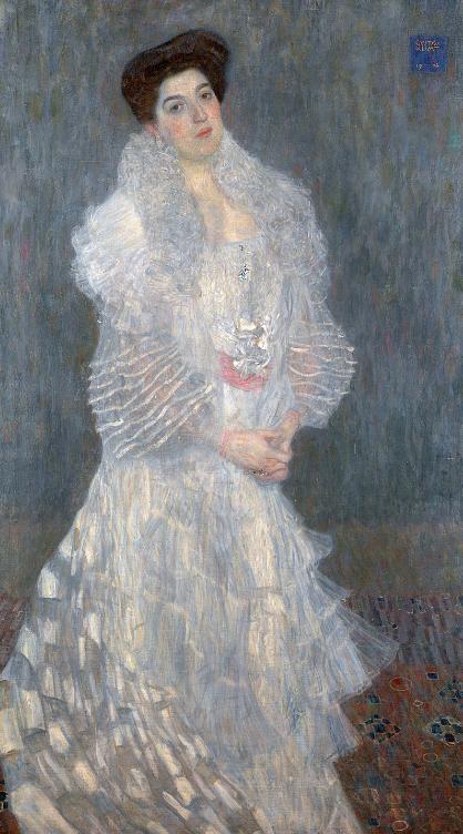Portrait of Hermine Gallia，Gustav Klimt