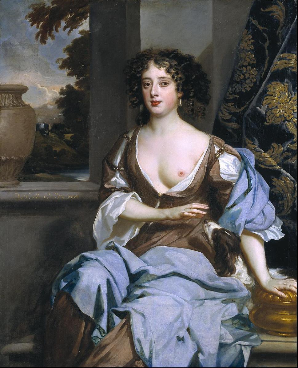 Portrait of Margaret Hughes c. 1670, Peter Lely