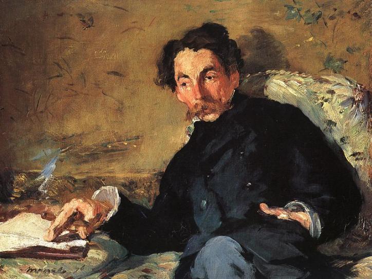 Portrait of Stéphane Mallarmé,  Édouard Manet