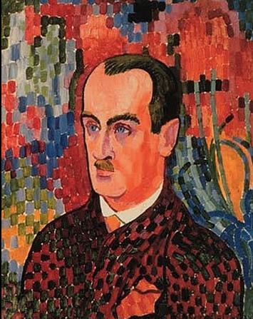 Portrait of Wilhelm Uhde.   Robert Delaunay