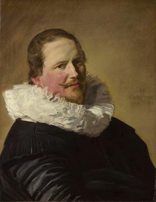 Portrait of a Man,Frans Hals,50x40cm