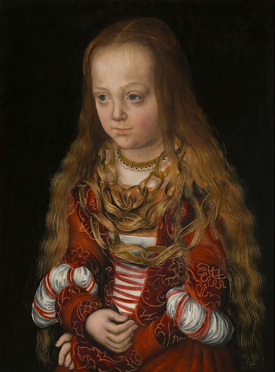 Portrait of a Saxon Princess, Lucas Cranach the Elder