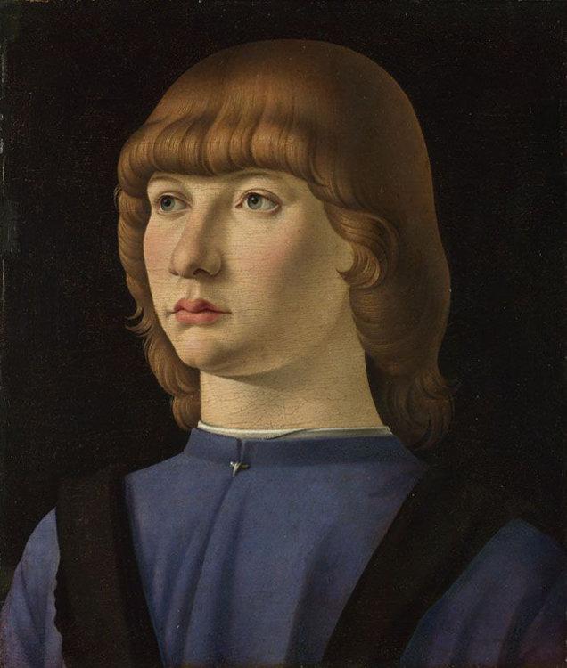 Portrait of a boy,Jacometto,22.9x19.7cm