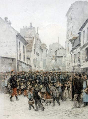 Print by Detaille, Édouard Detaille