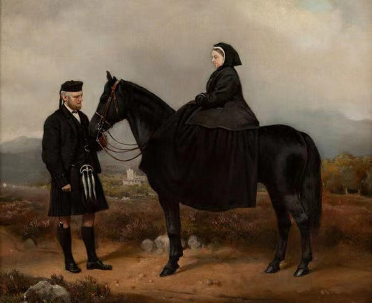 Queen-Victoria-with-John,John Brown,1827-1883